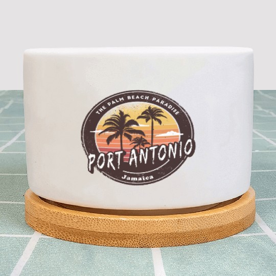 Port Antonio Jamaica - Caribbean Island Paradise Plant Pots