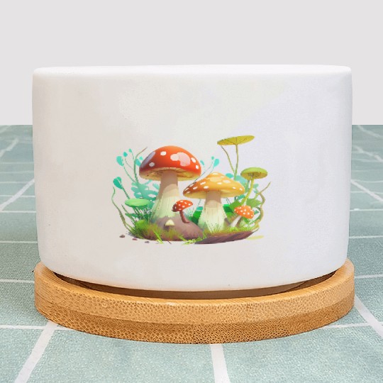 Funky Fungi – Nature’s Neon Wonder Plant Pots