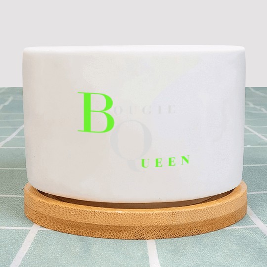 Bougie Queen Lime& Gray Plant Pots