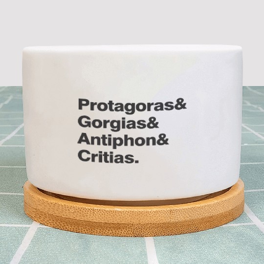 The Sophist Quartet – Minimalist Philosophy Design Plant Pots