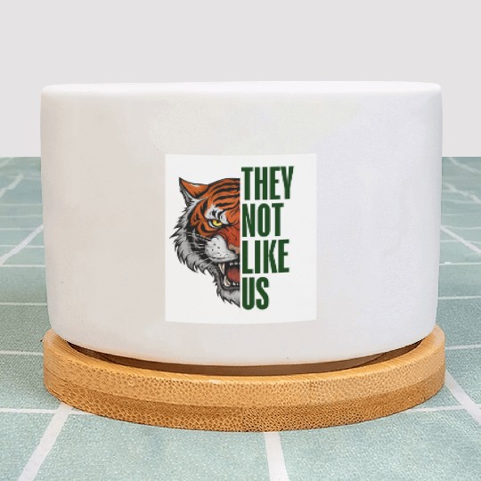 Fearless Tiger - They Not Like Us Plant Pots