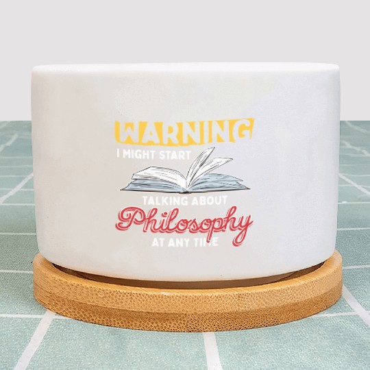 Talking About Philosophy Philosopher Design Plant Pots