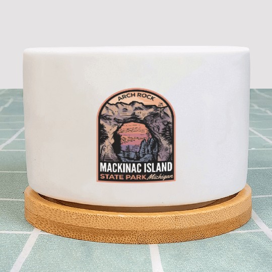 Mackinac Island Plant Pots