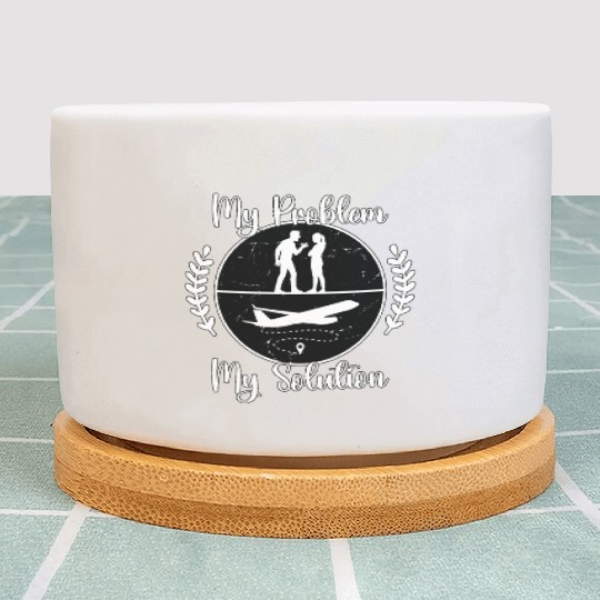 Flight Instructor My Problem My Pictogram Mom Dad Plant Pots