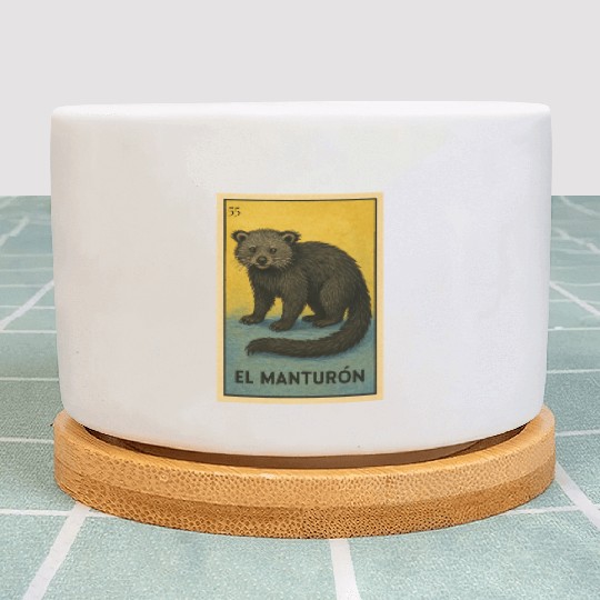 EL MANTURÓN - THE BEARCAT - LA LOTERÍA Plant Pots