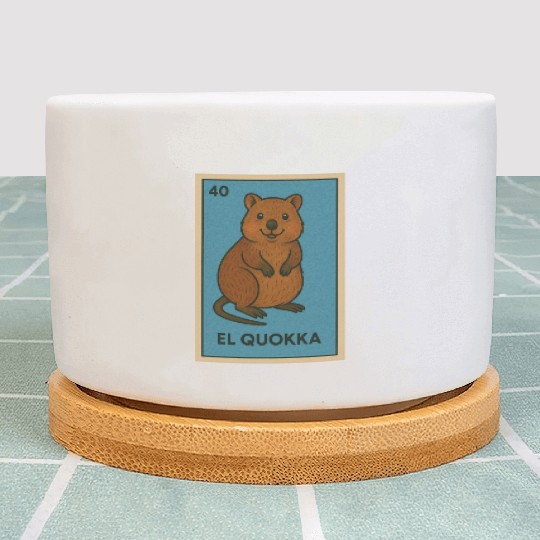 EL QUOKKA - THE QUOKKA - LA LOTERÍA Plant Pots