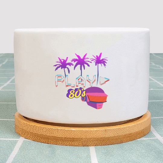 Back to the 80s Plant Pots