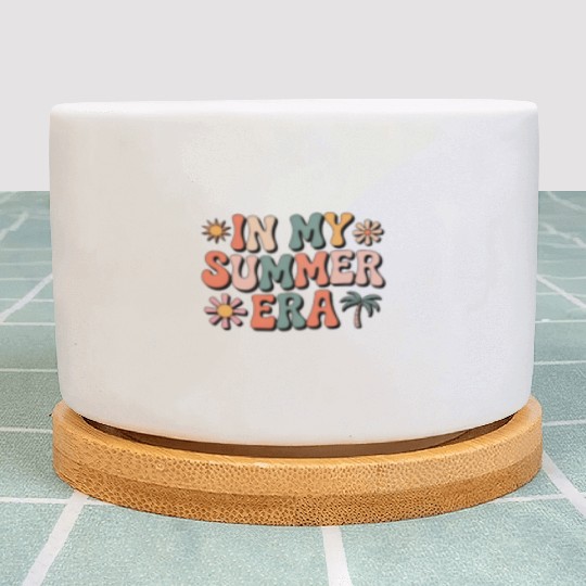 In My Summer Era Groovy Last Day of School Teacher Plant Pots