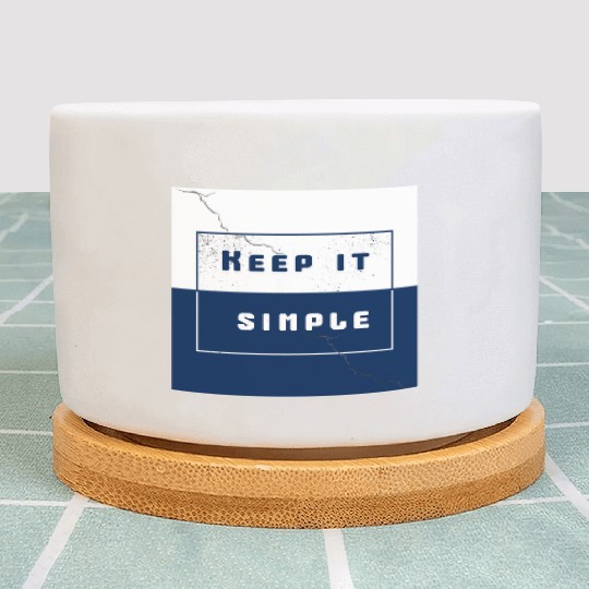 "Keep It Simple" Plant Pots