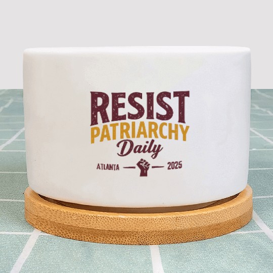 Resist Patriarchy Daily – Bold Feminist Activism Plant Pots