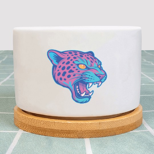 Jaguar pastel Plant Pots