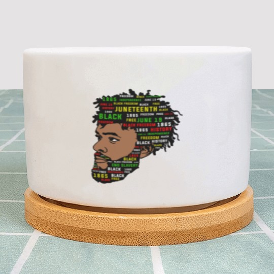 Juneteenth Black History Plant Pots