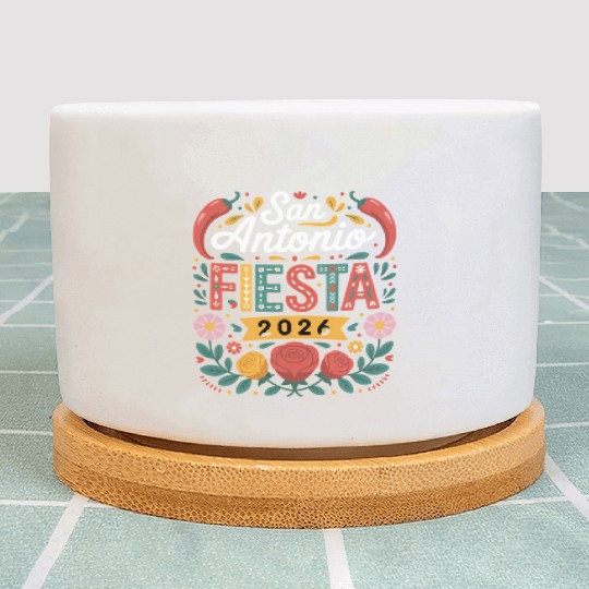 San Antonio 2026 Fiesta Cinco De Mayo Texas Plant Pots