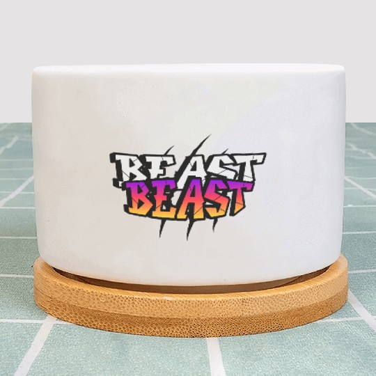 BEAST Mood Activated – Fierce Gradient Streetwear Plant Pots