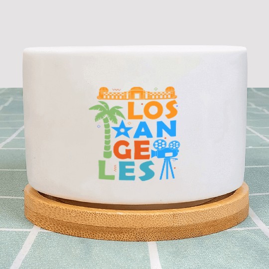 Los Angeles California Men Women Hollywood Plant Pots
