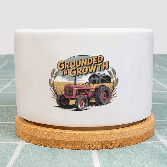 Grounded in Growth Plant Pots