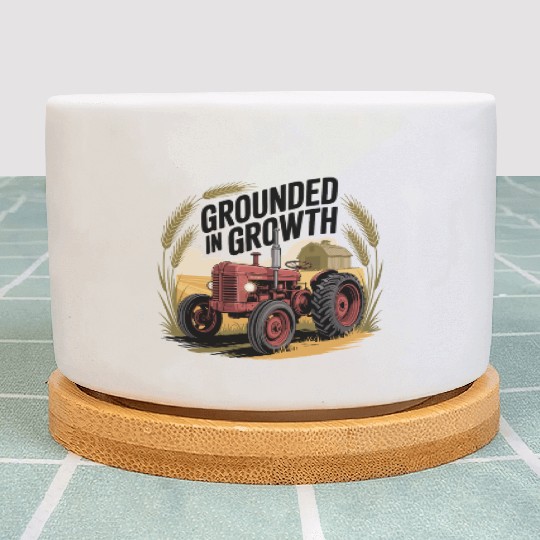Grounded in Growth Plant Pots