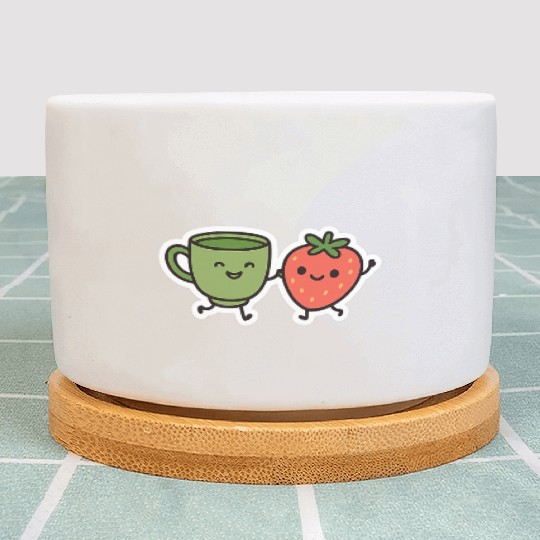 Matcha & Berry Besties Plant Pots