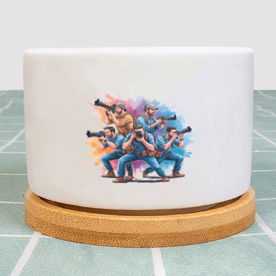 Camera Fireworks - Creatives in Action Plant Pots