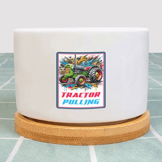 Tractor Pulling Power Plant Pots