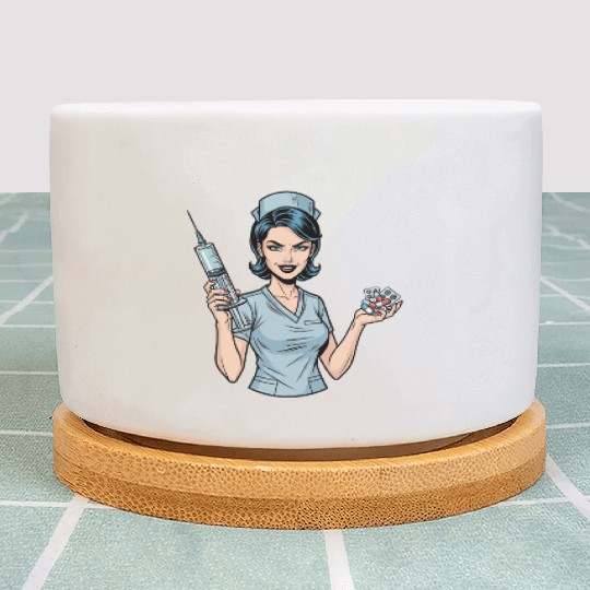 Sassy Nurse: Your Dose of Medical Humor! Plant Pots