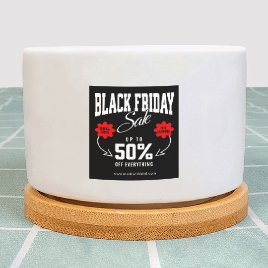 Hustle Wear Black Friday ,Plant Pots design