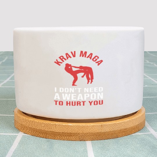 Israel Martial Arts Krav Maga Plant Pots
