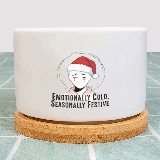 Joyless Cheer – A July Christmas Mood Design Plant Pots