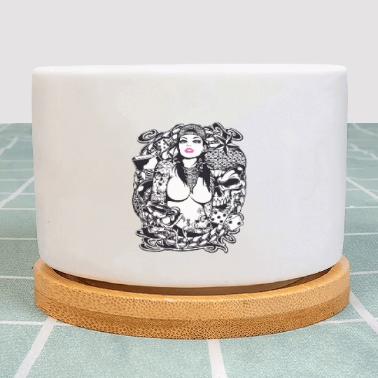 Urban Ink Queen Plant Pots