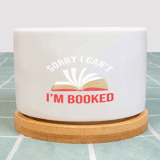 Reading Teacher Bookworm Librarian Plant Pots