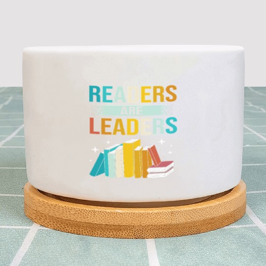 Reading Teacher Library Book Read Plant Pots