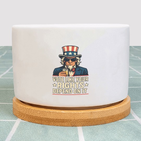 Vote Like It Matters - Democracy Defender Plant Pots