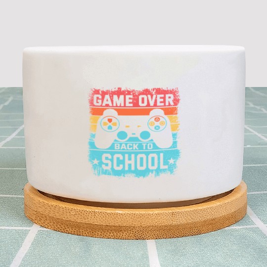 Game Over Back to School Plant Pots – Retro Gamer