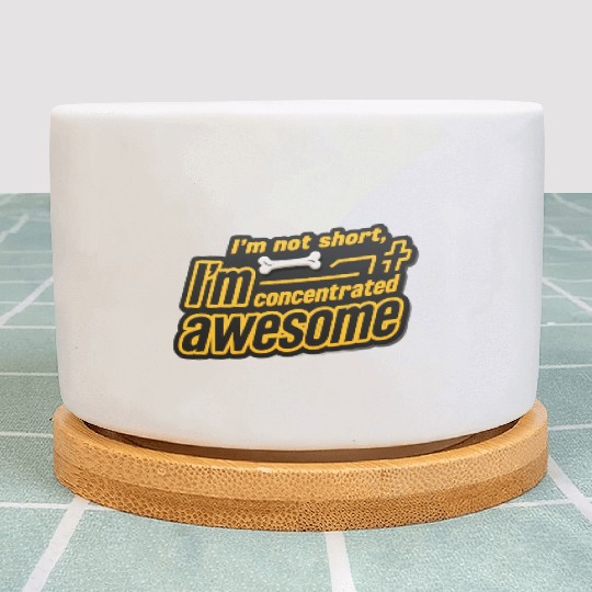 Concentrated Dog Bone Affirmation Plant Pots