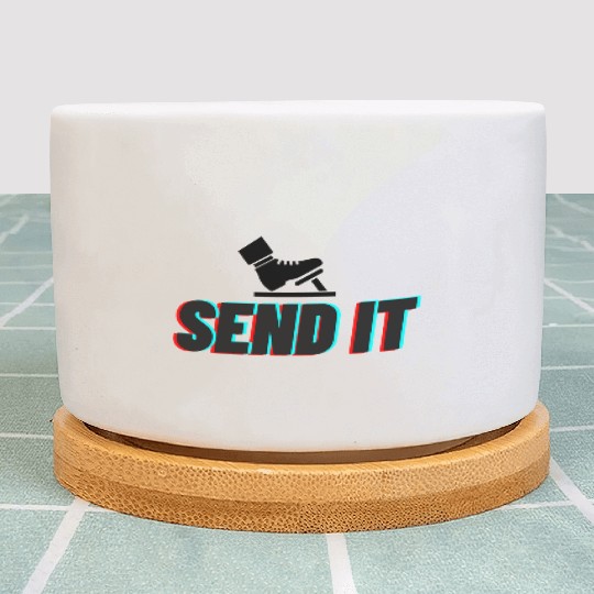 Send It Street Racing Plant Pots