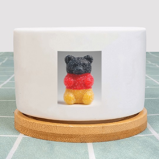 German Flag Gummy Bear Plant Pots