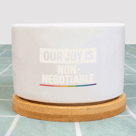 Queer Pride Queer Joy LGBTQ+ Affirmation Trans Plant Pots
