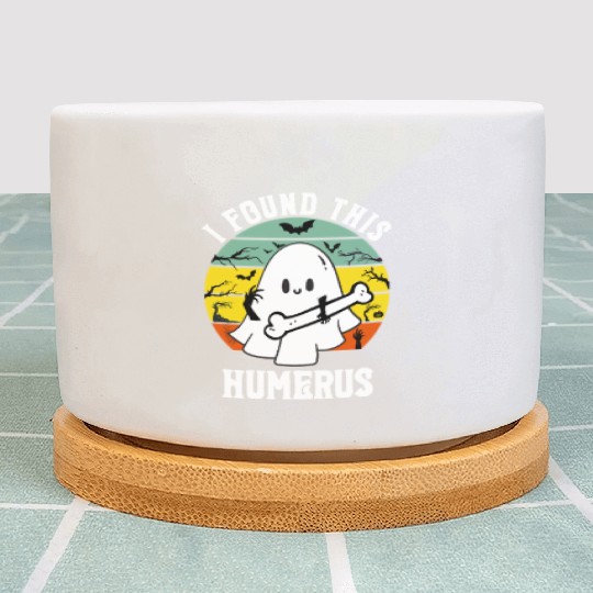 Funny Ghost Pun I Found This Humerus Halloween Plant Pots
