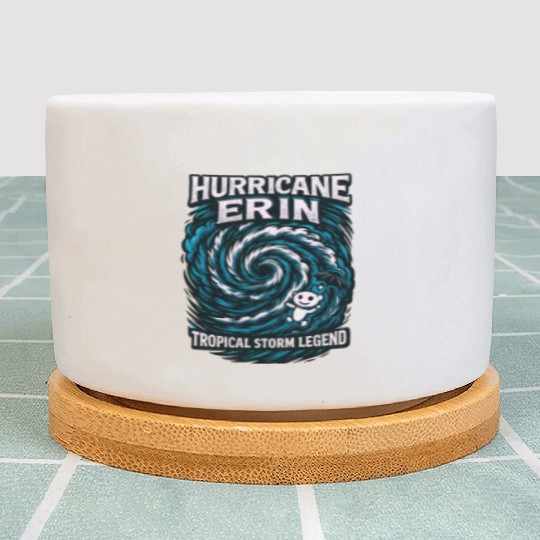 Hurricane Erin Tropical Storm Legend Plant Pots