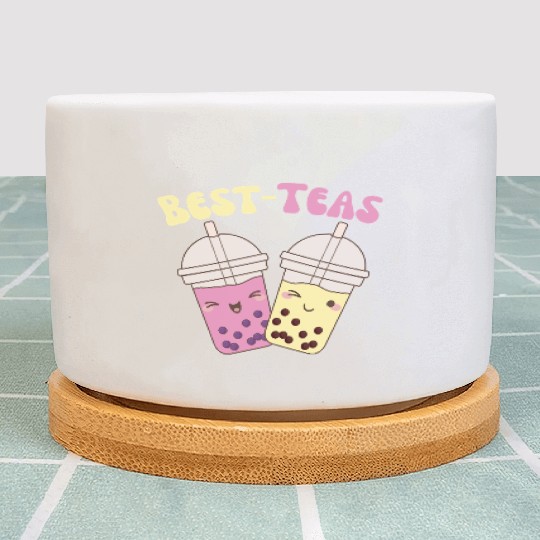 Best-Teas Cute Kawaii Bubble Tea Boba Tea Plant Pots