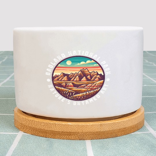 Badlands National Park Natures Untamed Plant Pots