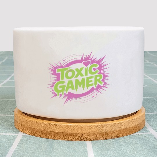 Toxic Gamer Plant Pots