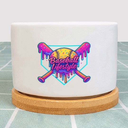 Baseball Lifestyle Apparel Youth Baseball Drip Ice Plant Pots