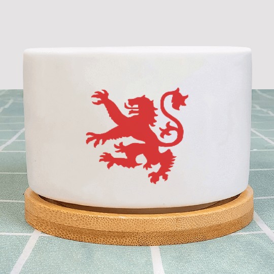 Scottish Lion Plant Pots