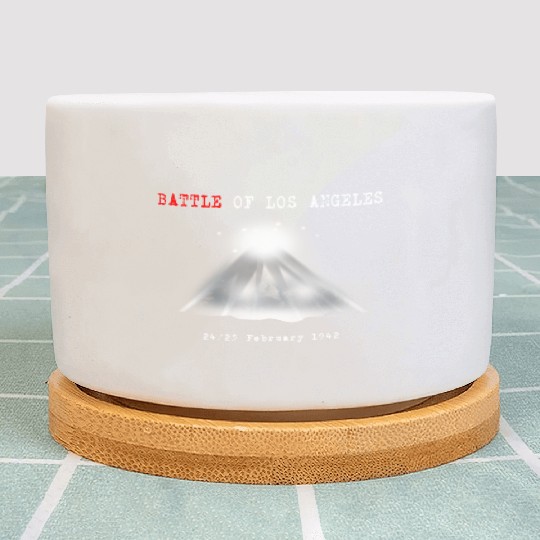Battle Los Angeles 1942 Plant Pots