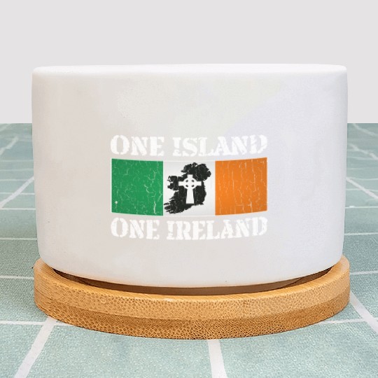 One Island, One Ireland Plant Pots