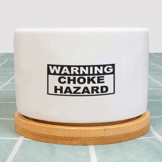brazilian jiu jitsu bjj warning choke ha Plant Pots