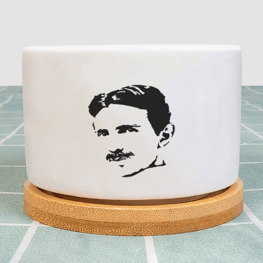 Nikola Tesla Plant Pots