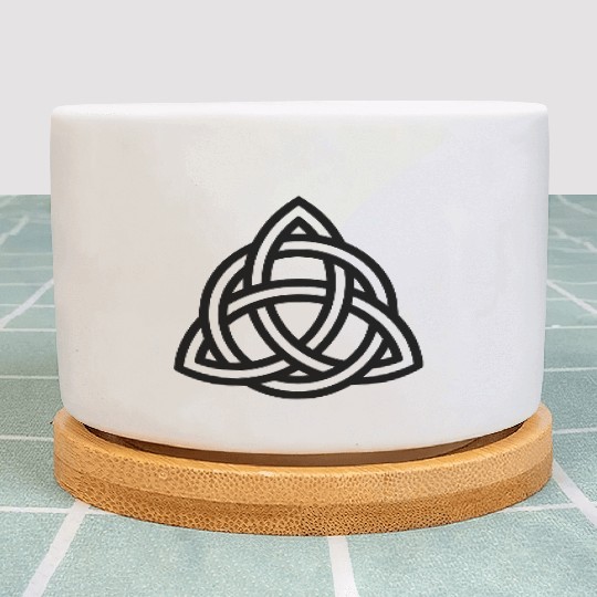 Celtic knot Plant Pots