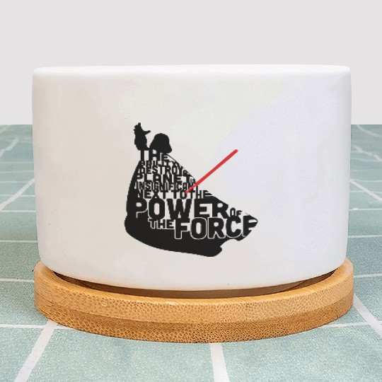 Darth Vader in quotes Plant Pots